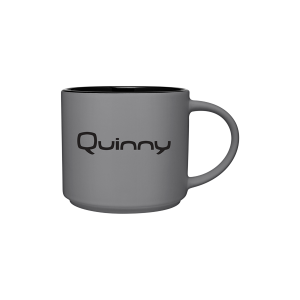 Branded 16 oz Monaco Gray Black