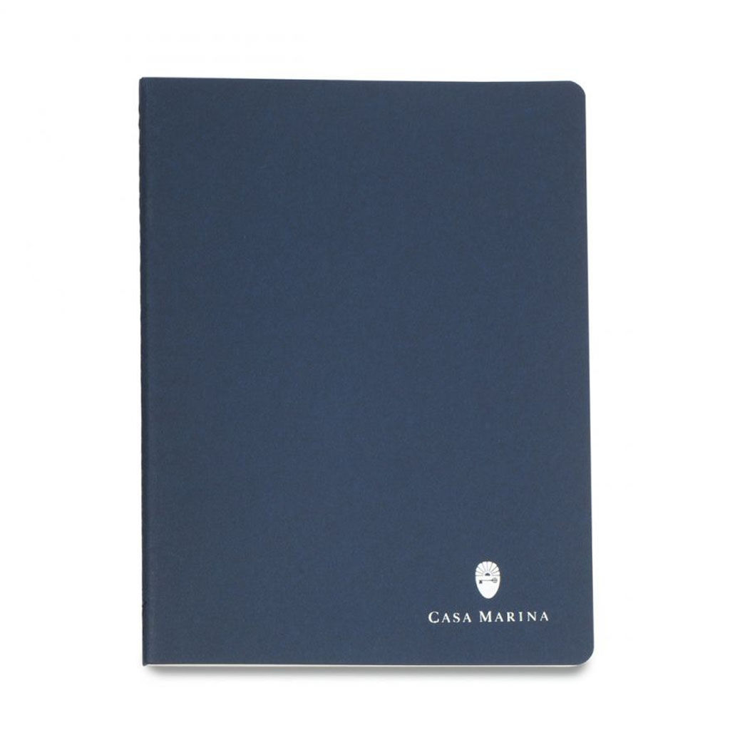 Branded Moleskine Cahier Ruled X-Large Journal Navy Blue
