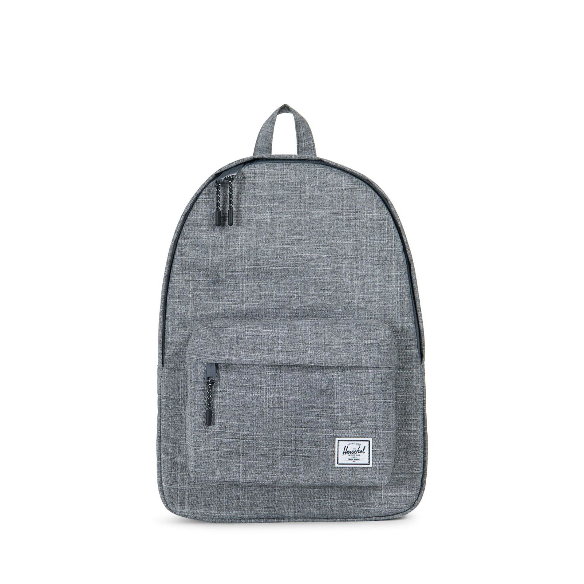 Branded Herschel Classic Backpack Raven Crosshatch