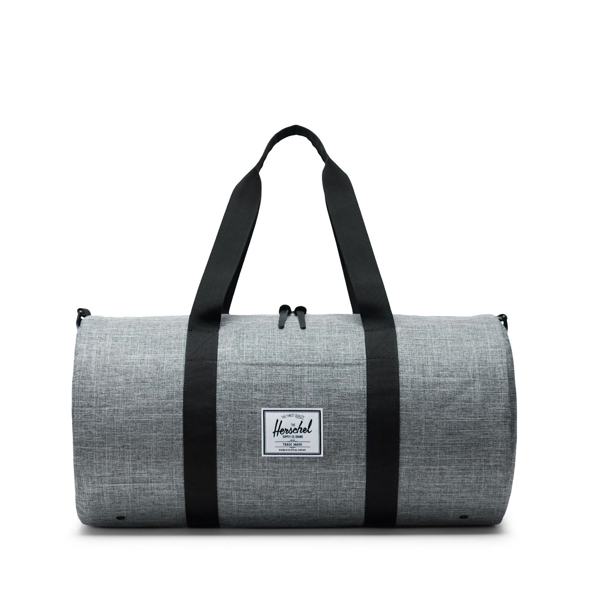 Branded Herschel Sutton Mid-Volume 20″ Duffel Raven Crosshatch