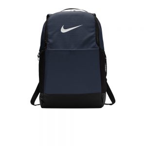 Branded Nike Brasilia Backpack Midnight Navy