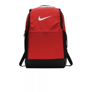 Branded Nike Brasilia Backpack University Red