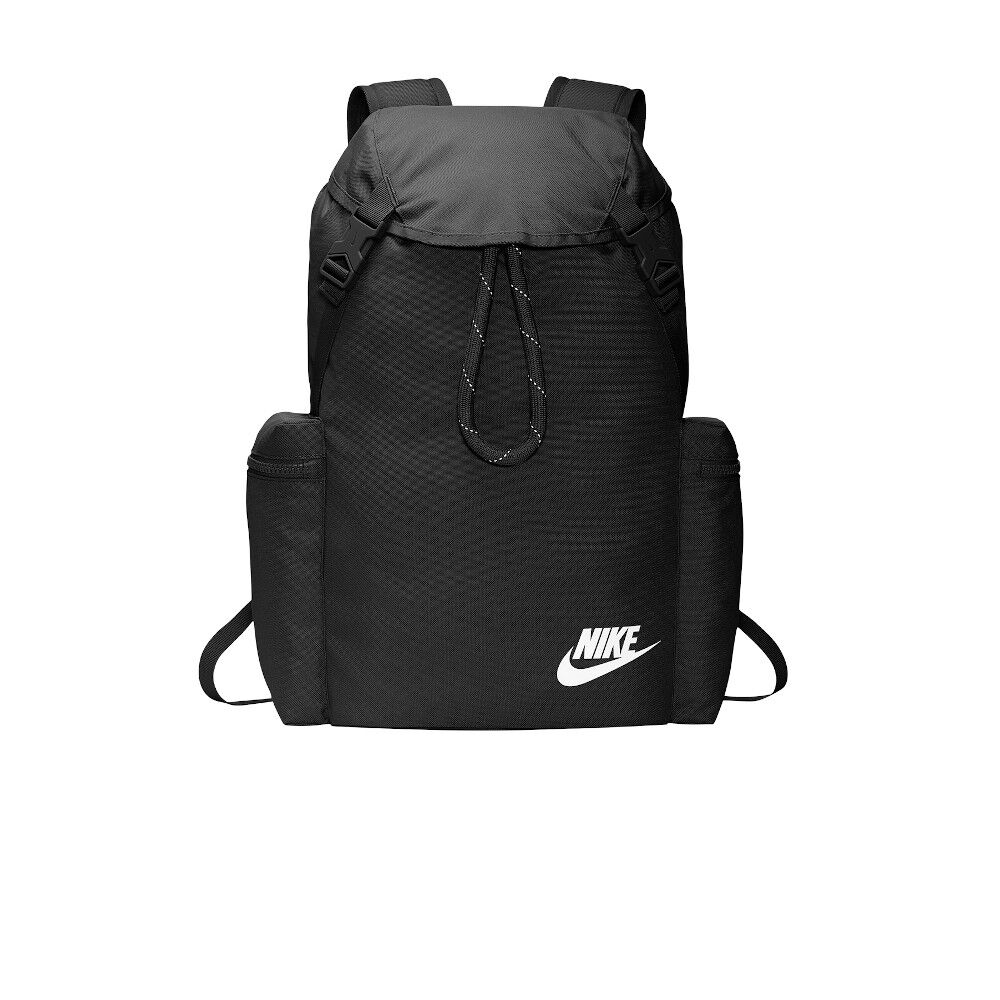 Branded Nike Heritage Rucksack Black