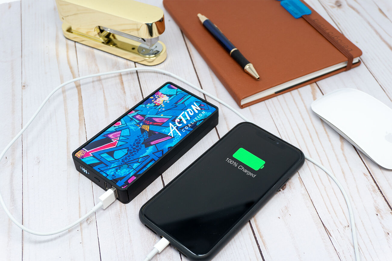 Custom Branded Octoforce 2.0™ Qi 8000mAh Wireless Power Bank