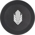 Custom Branded Quake Wireless Charging Pad - Black on Black