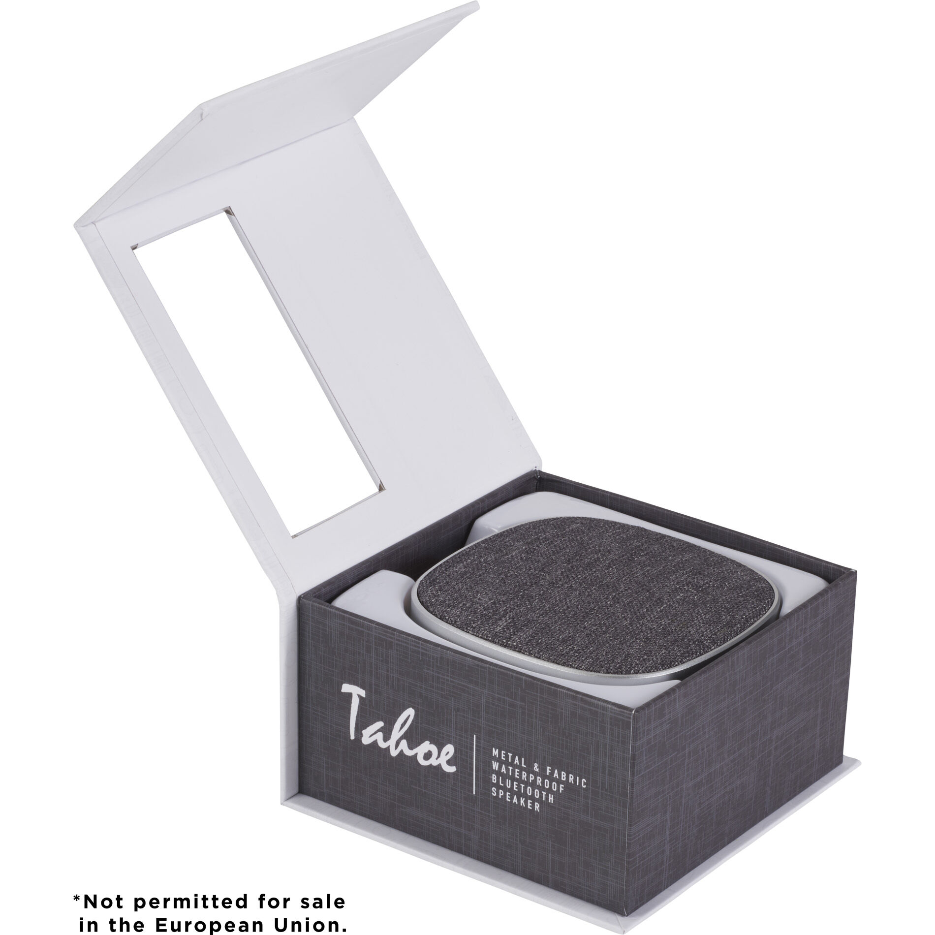 Custom Branded Tahoe Metal & Fabric Waterproof Bluetooth Speaker