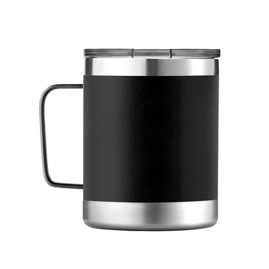 Branded 10 oz Tempercraft Camp Mug Black