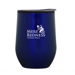 Custom Branded 12 oz Napa Stemless Wine Cup - Blue