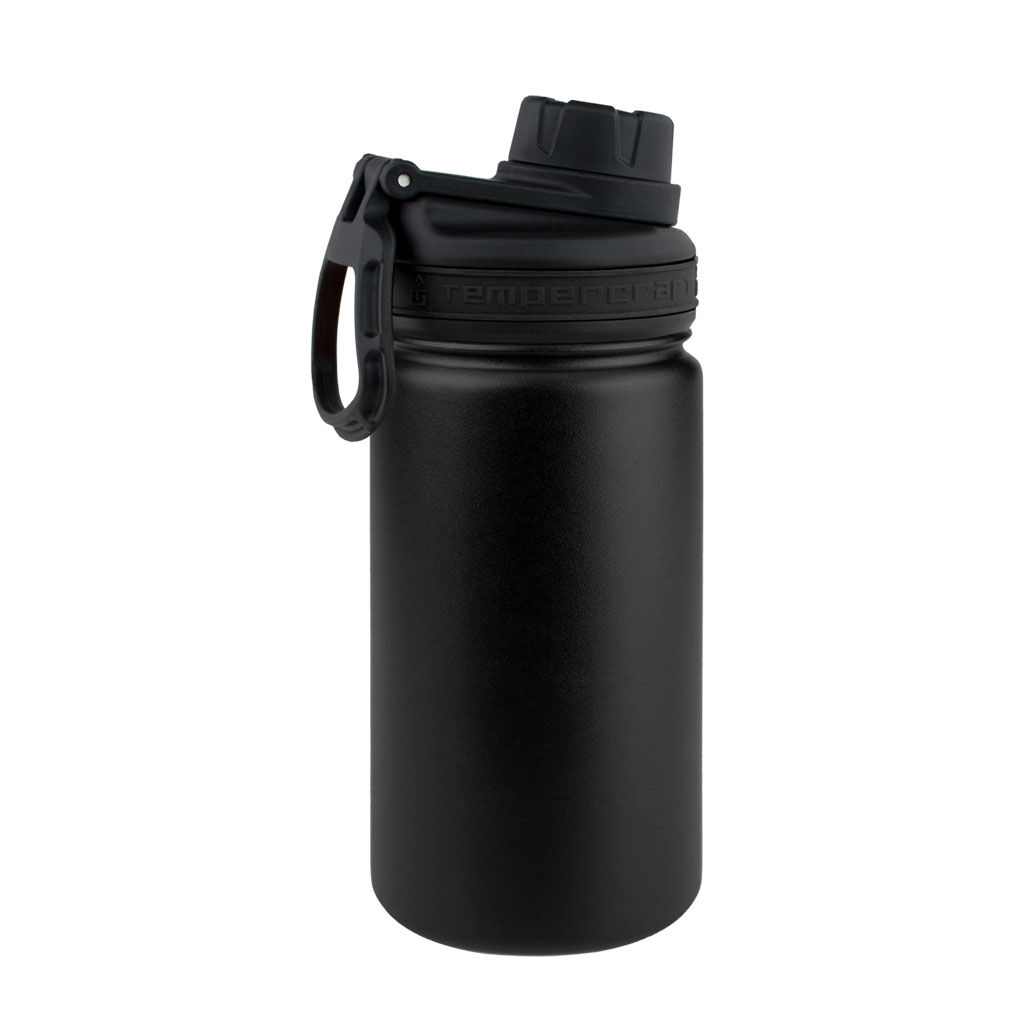 Branded 14 oz Tempercraft Bottle Black