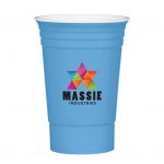 Custom Branded 16 oz Party Cup - Light Blue