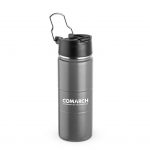 Branded 19 oz Basecamp Mount Hood Stainless Water Bottle Charcoal