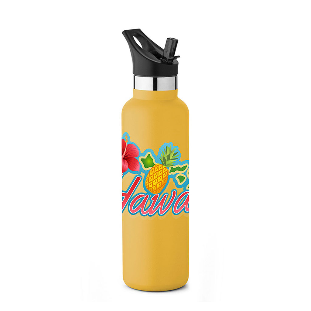 Branded 20 oz Basecamp Mesa Tundra Bottle Yellow