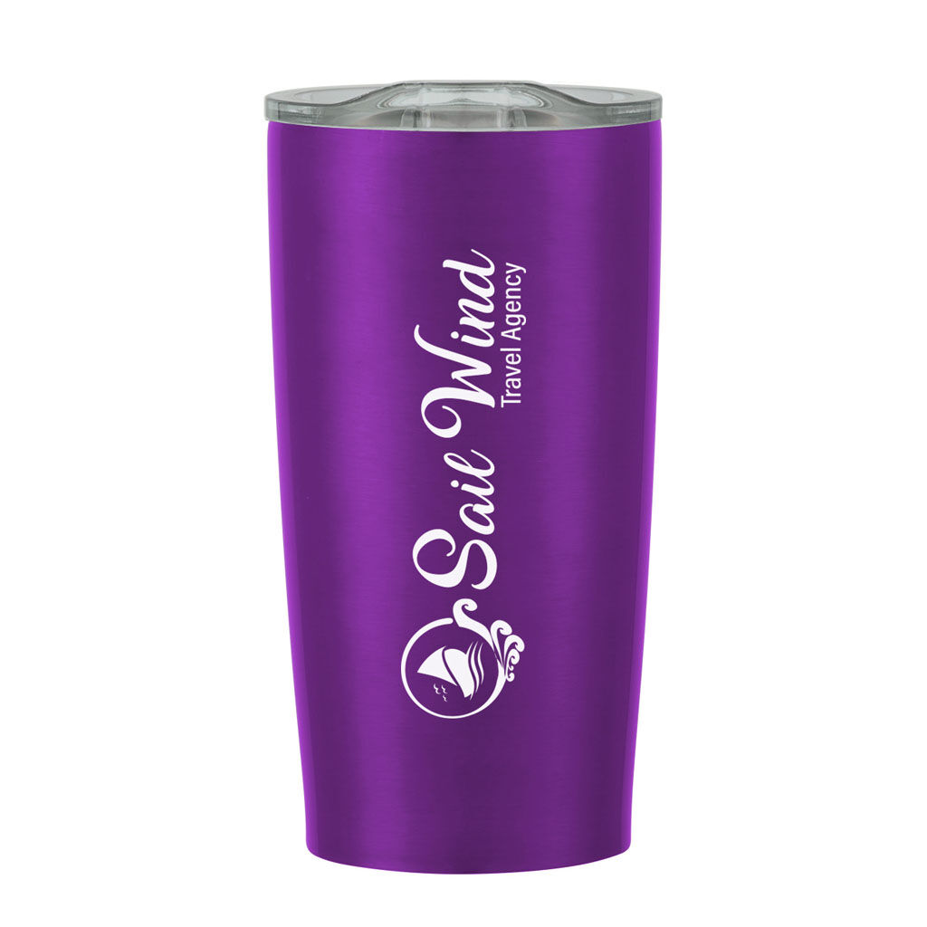 Custom Branded 20 oz Himalayan Tumbler - Metallic Purple