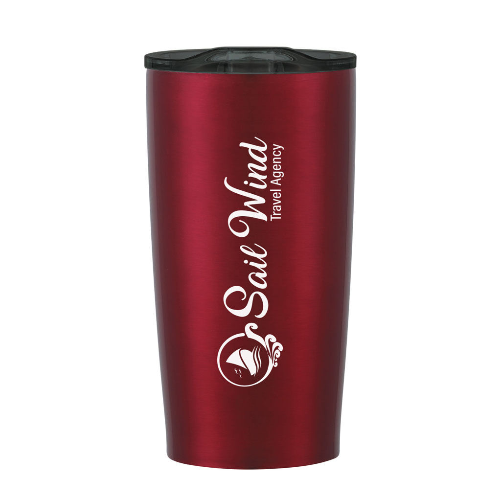 Branded 20 oz Himalayan Tumbler Metallic Red