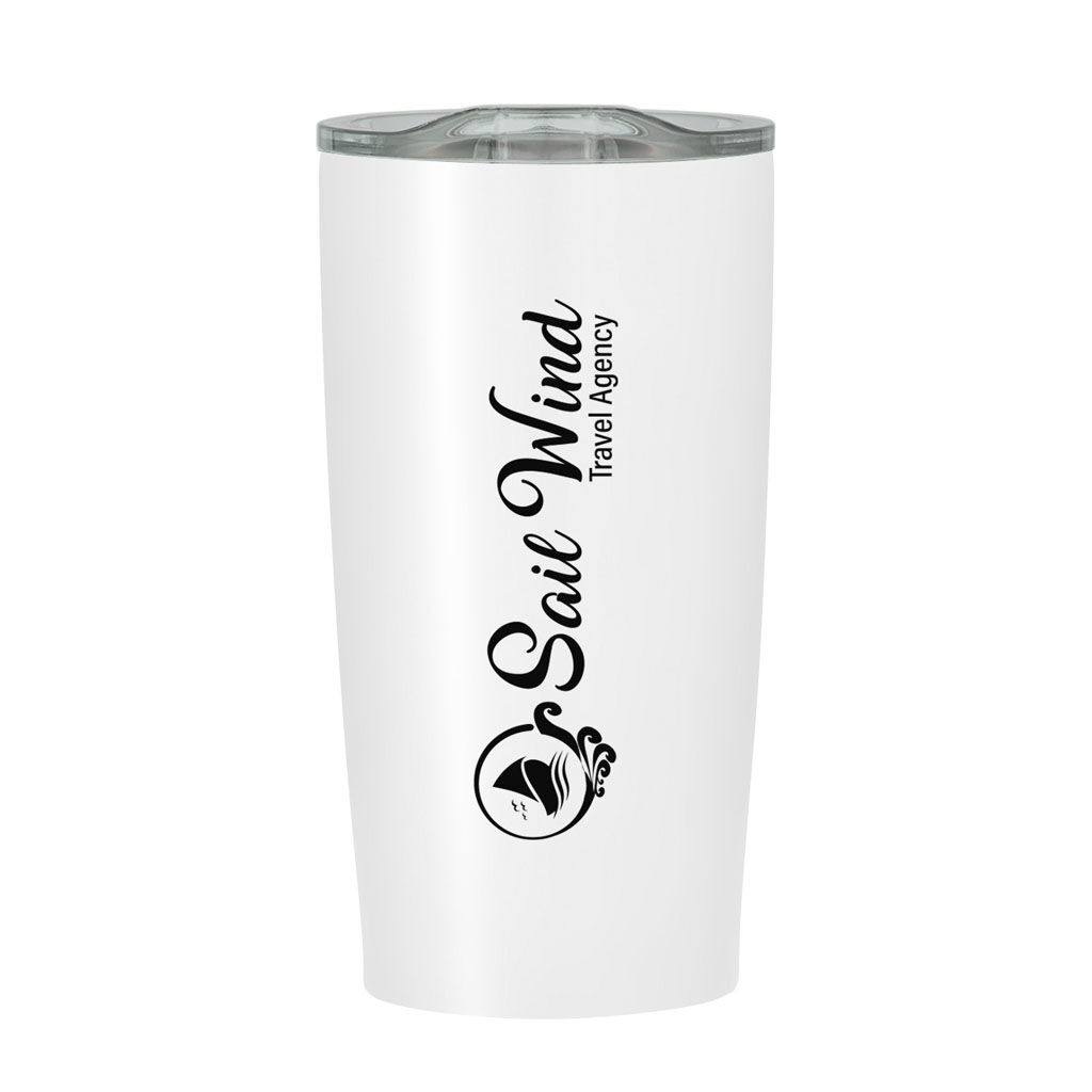 Custom Branded 20 oz Himalayan Tumbler - White