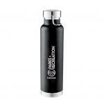 Custom Branded 22 oz Thor Copper Vacuum Insulated Bottle - Black