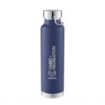 Branded 22 oz Thor Copper Vacuum Insulated Bottle Navy