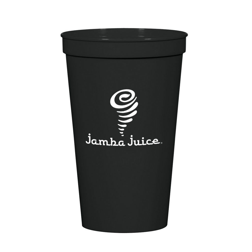 Branded 22 oz Big Game Cup Black