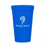 Branded 22 oz Big Game Cup Blue