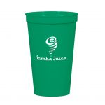 Branded 22 oz Big Game Cup Green