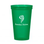 Custom Branded 22 oz Big Game Cup - Translucent Green