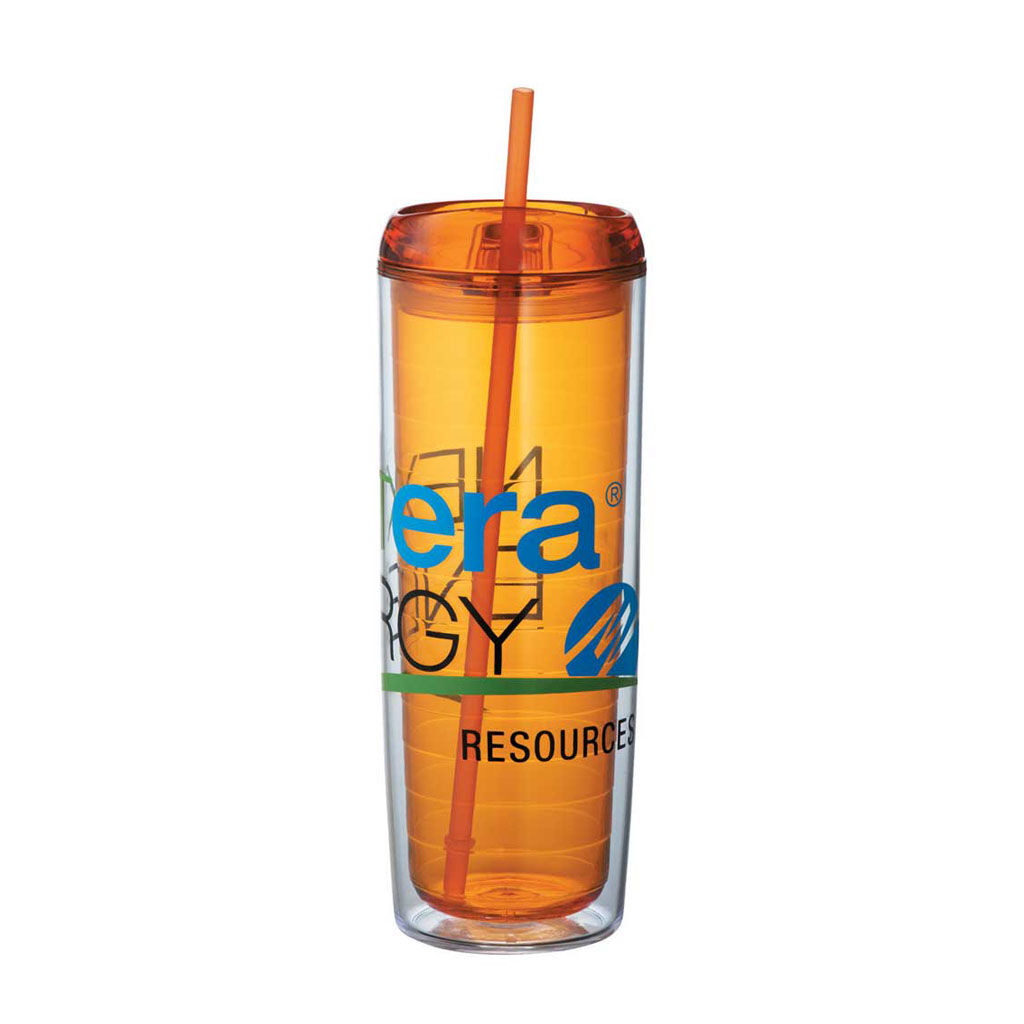 Branded 24 oz Mega Vortex Tumbler Orange