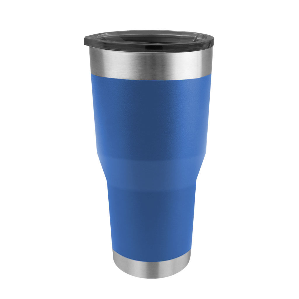 Branded 28 oz Tempercraft Tumbler Blue