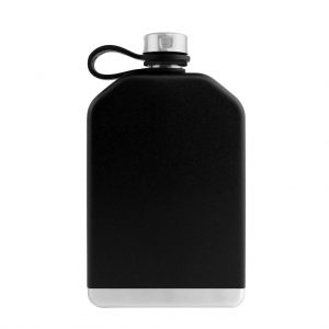 Branded 8 oz Tempercraft Flask Black