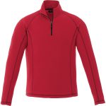 Custom Branded Bowlen Polyfleece Quarter Zip (Male) - Team Red