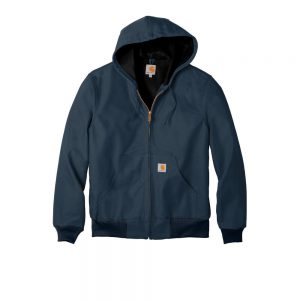 Branded Carhartt ® Thermal-Lined Duck Active Jac Navy