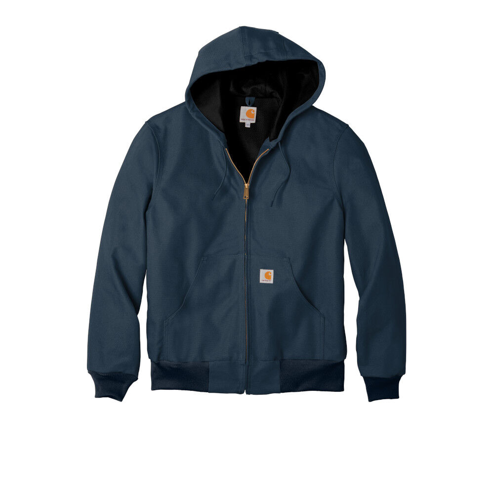 Branded Carhartt ® Thermal-Lined Duck Active Jac Navy