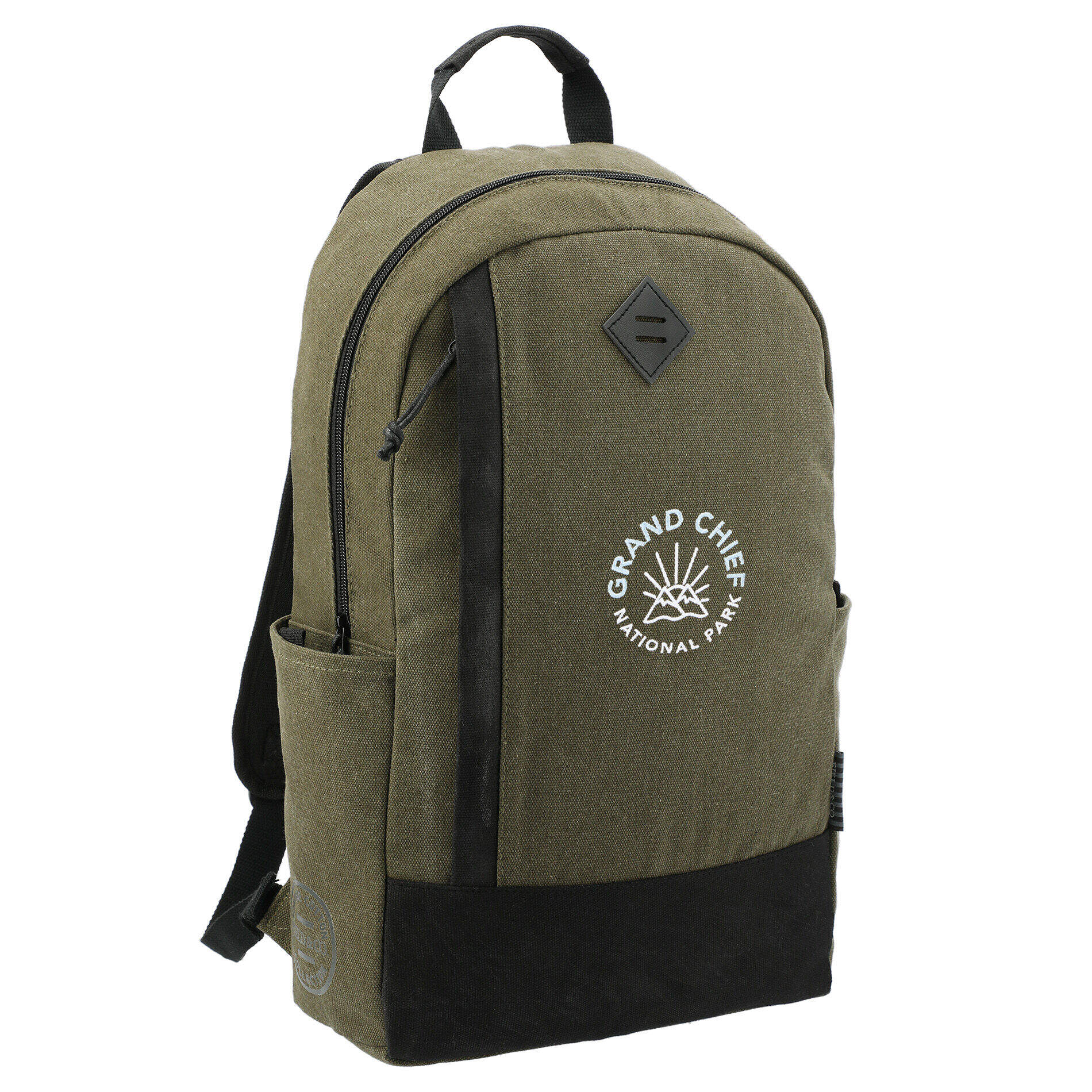 Branded Field & Co. Woodland 15″ Computer Backpack Olive