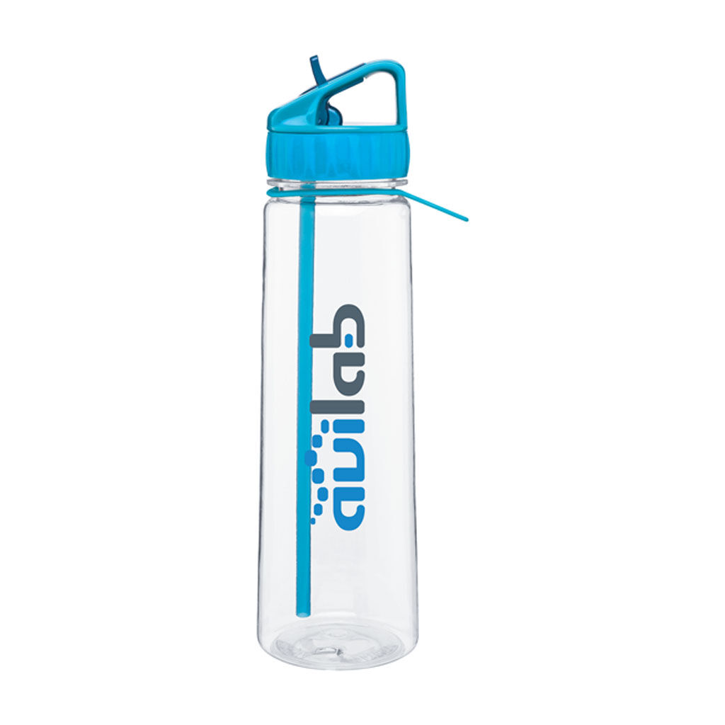 Custom Branded 30 oz h2go Angle - Aqua