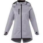 Branded Womens Bergamo Softshell Jacket Quarry