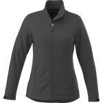 Custom Branded Women’s MAXSON Softshell Jacket - Grey Storm