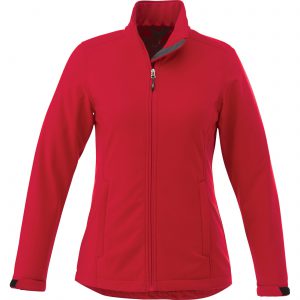 Branded Women’s MAXSON Softshell Jacket Team Red