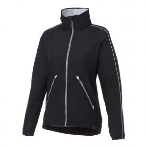 Branded Rincon Eco Packable Jacket (Female) Black/Silver