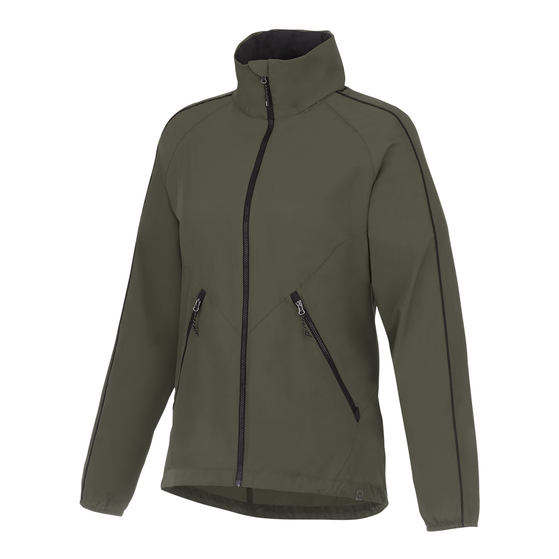 Custom Branded Rincon Eco Packable Jacket (Female) - Loden/Black