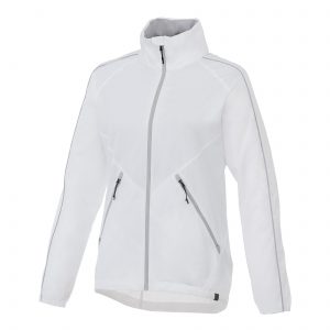 Branded Rincon Eco Packable Jacket (Female) White/Silver