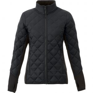 Branded Rougemont Hybrid Insulated Jacket (Female) Black/Black
