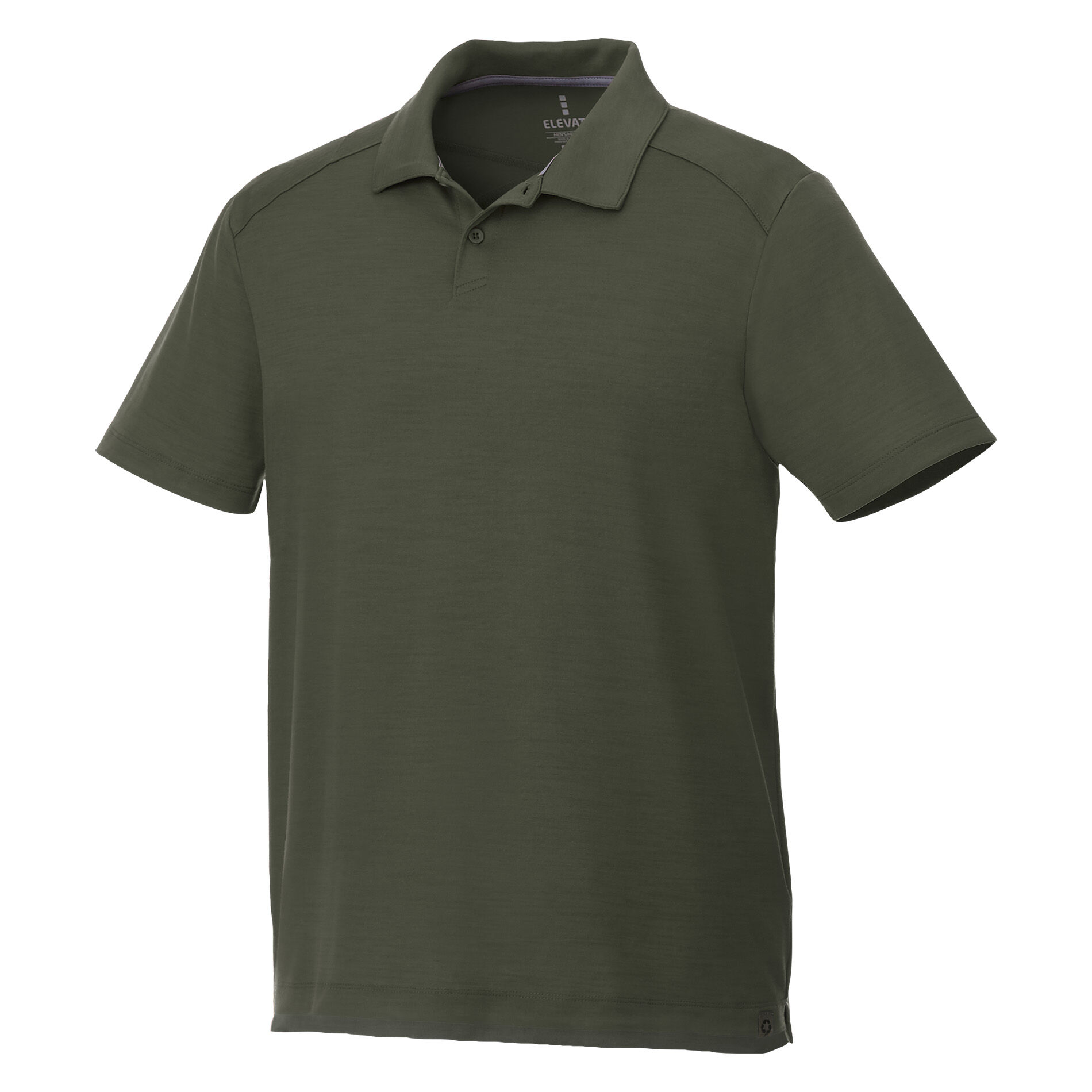 Custom Branded Amos Eco SS Polo (Male) - Loden