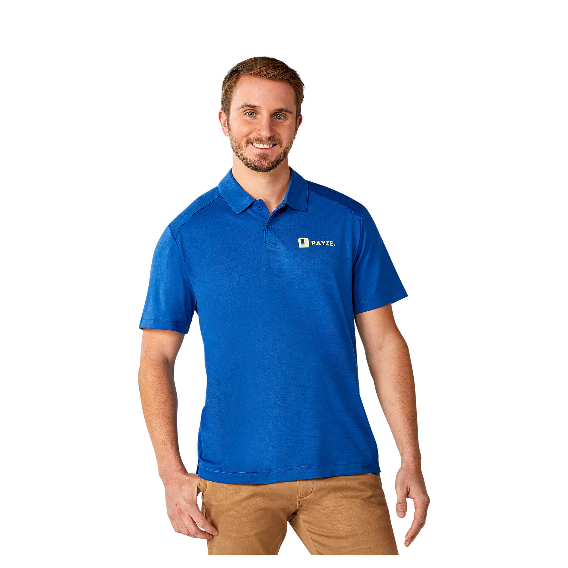 Custom Branded Amos Eco SS Polo (Male)