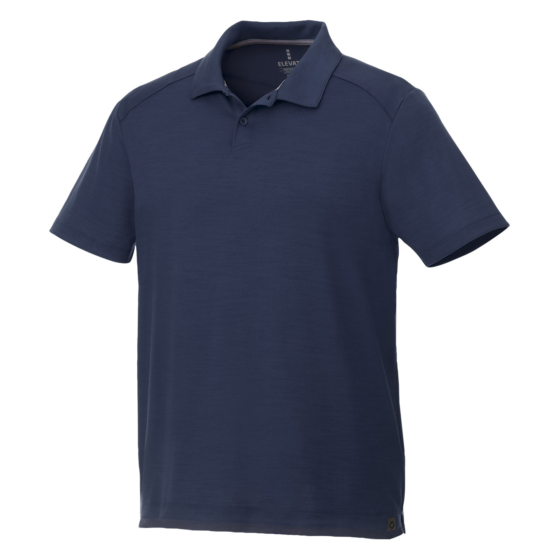 Custom Branded Amos Eco SS Polo (Male) - Vintage Navy