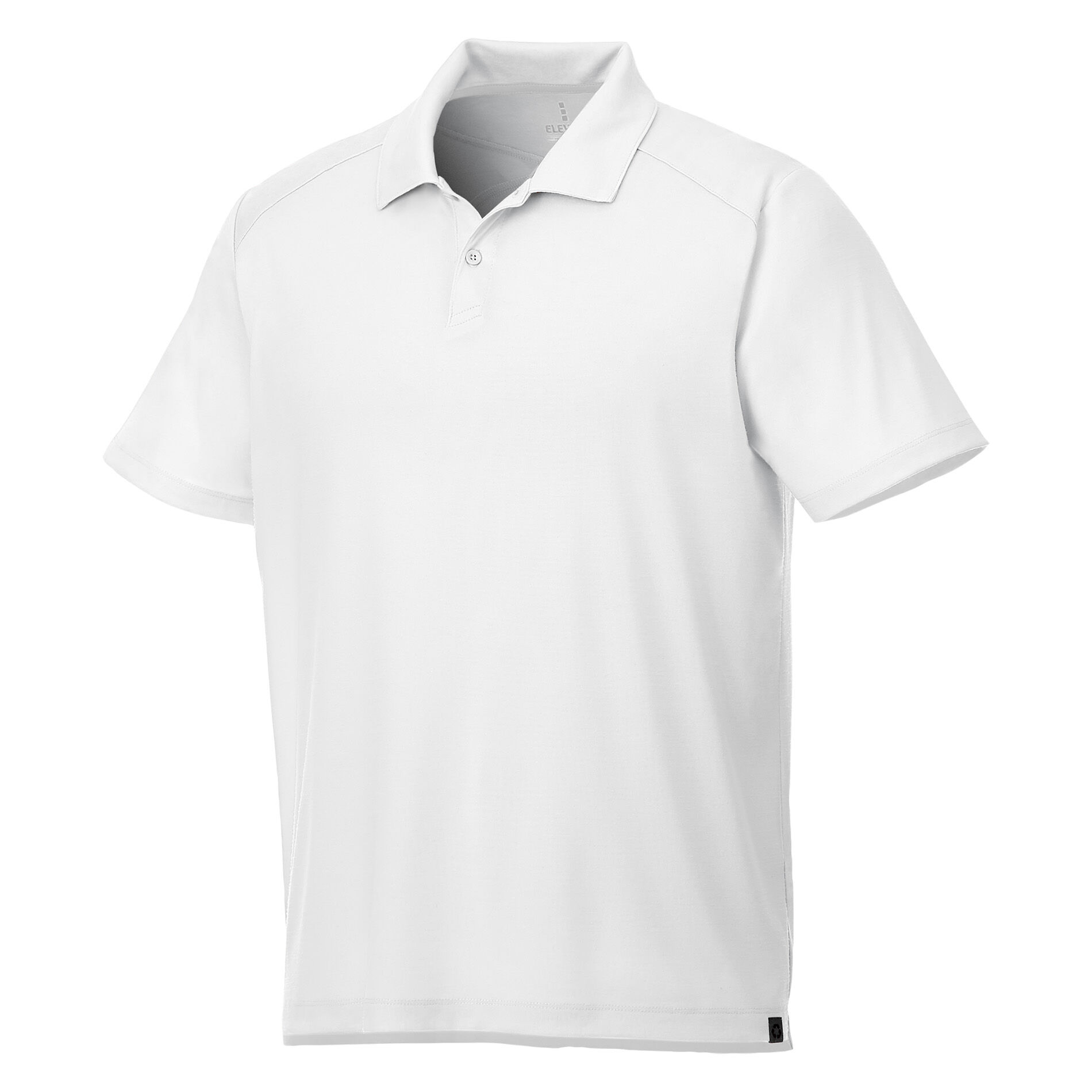 Branded Amos Eco SS Polo (Male) White