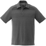 Custom Branded Antero Short Sleeve Polo (Male) - Heather Dark Charcoal