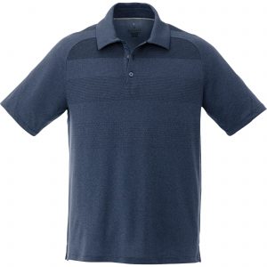 Branded Antero Short Sleeve Polo (Male) Indigo Heather