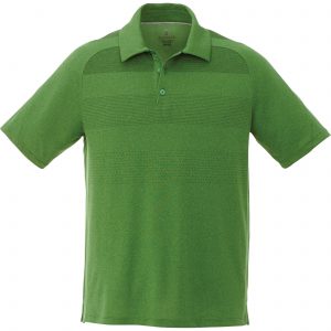 Branded Antero Short Sleeve Polo (Male) Juniper Heather