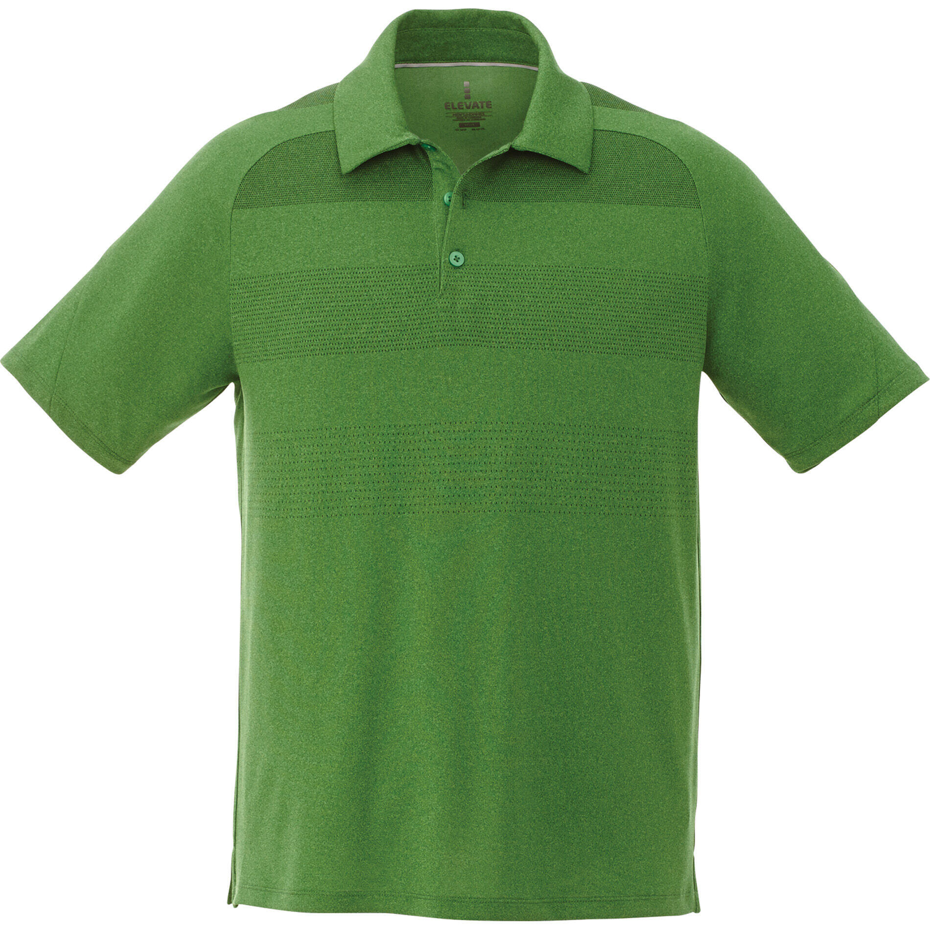 Custom Branded Antero Short Sleeve Polo (Male) - Juniper Heather