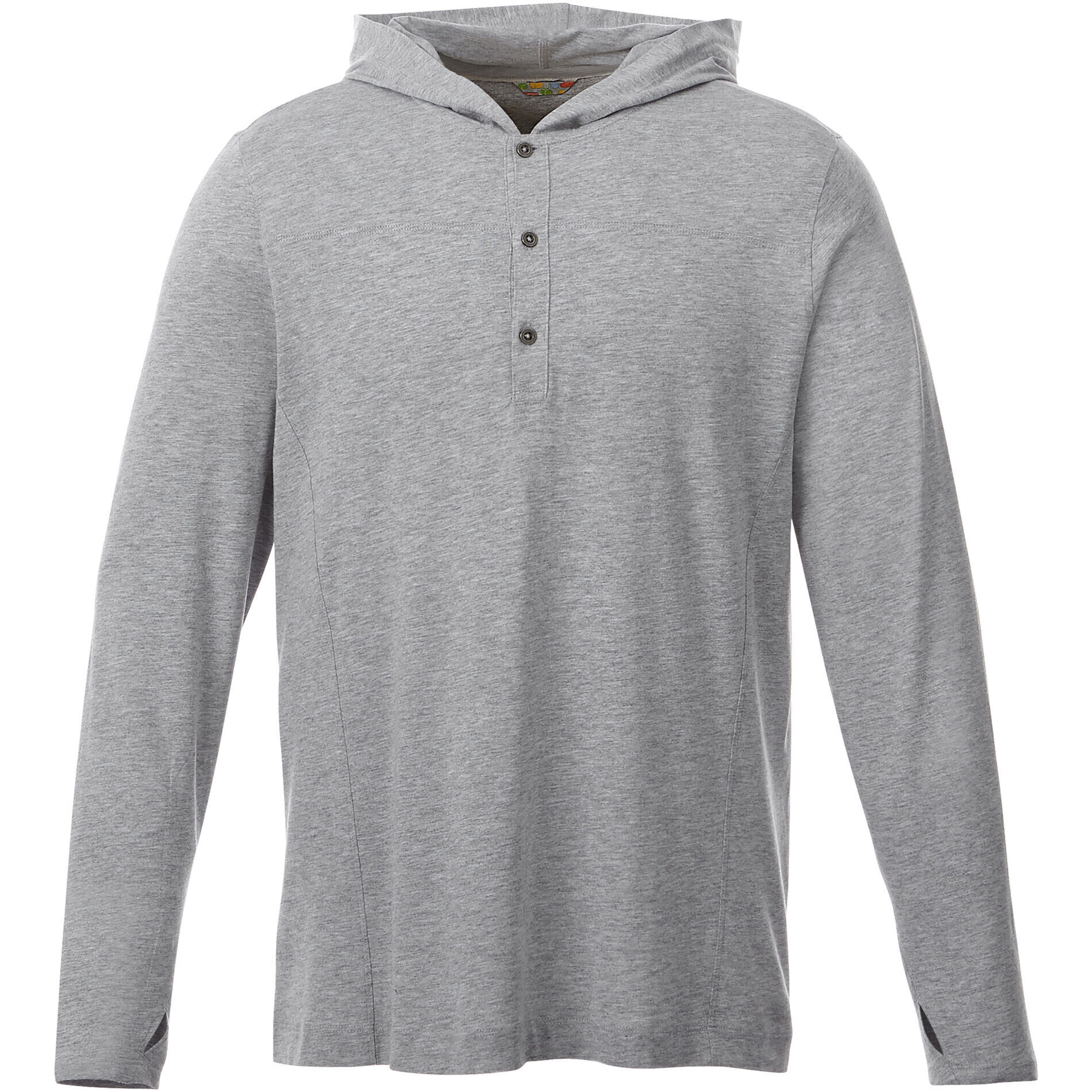 Custom Branded Ashland Knit Hoody - Heather Grey