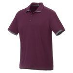 Branded Cerrado SS Polo (Male) Maroon/Grey Storm